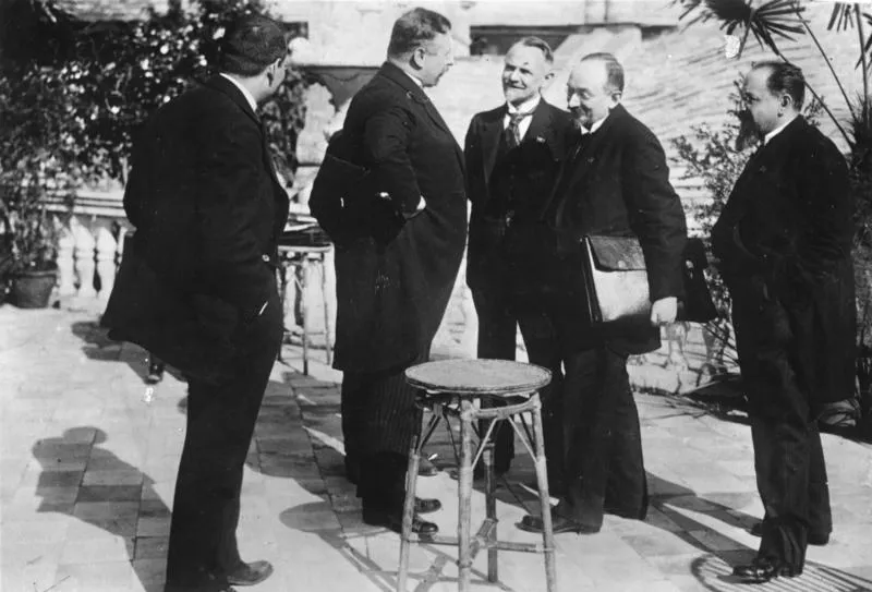 Rapallo, April 1922: Europa nimmt Russland zum zweiten Mal wieder auf — nach einem Konflikt, der unverzeihlich schien (Foto: Bundesarchiv, Bild 183-R14433 / CC-BY-SA 3.0 DE).